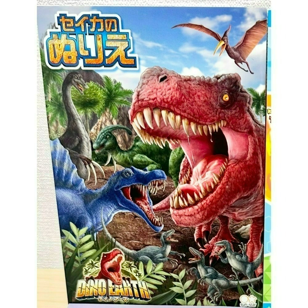 [5/10 新增款式] 日本 大創 Daiso 迪士尼 三麗鷗 寶可夢 恐龍 瑪利歐 A5 著色本 塗色本 繪畫本 畫畫-規格圖11