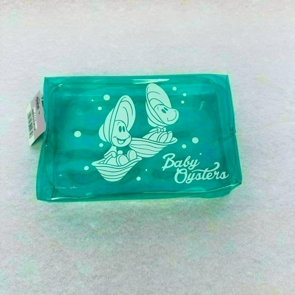日本 Seria 百元商店 迪士尼 牡蠣寶寶 小物收納 透明收納包 拉鍊袋 小方巾 水杯 水瓶 貼紙 磁鐵 夾子 資料夾-規格圖11