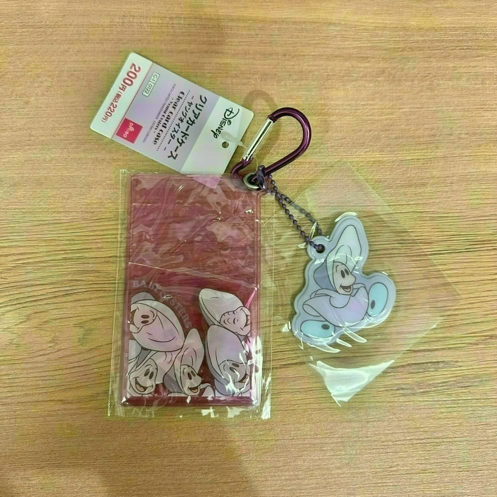 日本 Seria 百元商店 迪士尼 牡蠣寶寶 小物收納 透明收納包 拉鍊袋 小方巾 水杯 水瓶 貼紙 磁鐵 夾子 資料夾-規格圖11