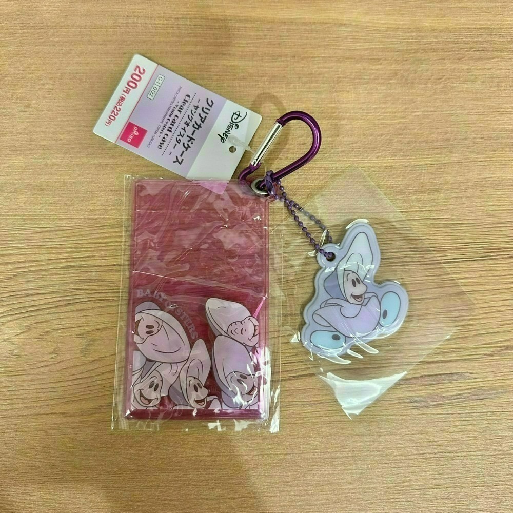 日本 Seria 百元商店 迪士尼 牡蠣寶寶 小物收納 透明收納包 拉鍊袋 小方巾 水杯 水瓶 貼紙 磁鐵 夾子 資料夾-規格圖11