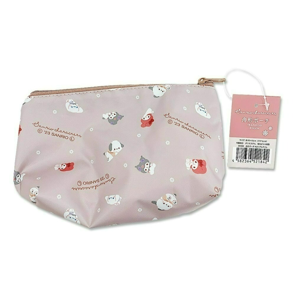 日本大創 Daiso 三麗鷗 Sanrio 化妝包 拉鍊包 拉鍊袋 收納包 防水包-細節圖5