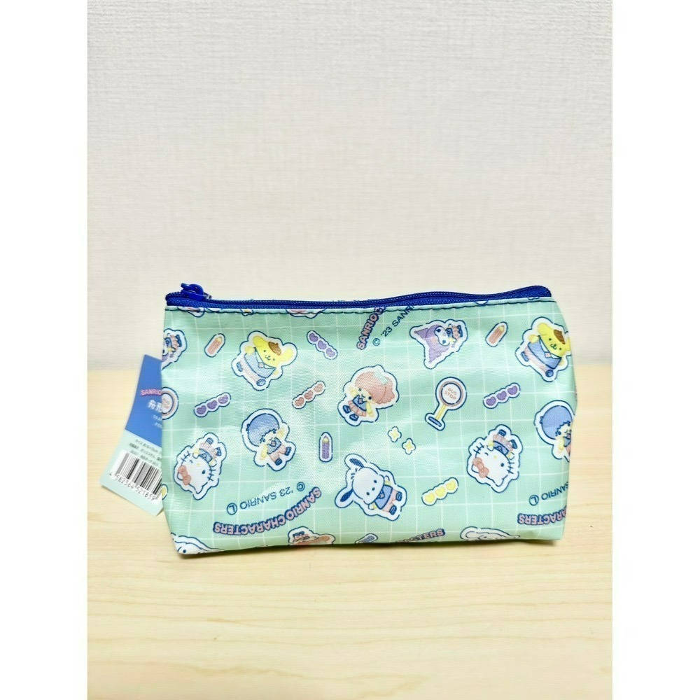 日本大創 Daiso 三麗鷗 Sanrio 化妝包 拉鍊包 拉鍊袋 收納包 防水包-規格圖6