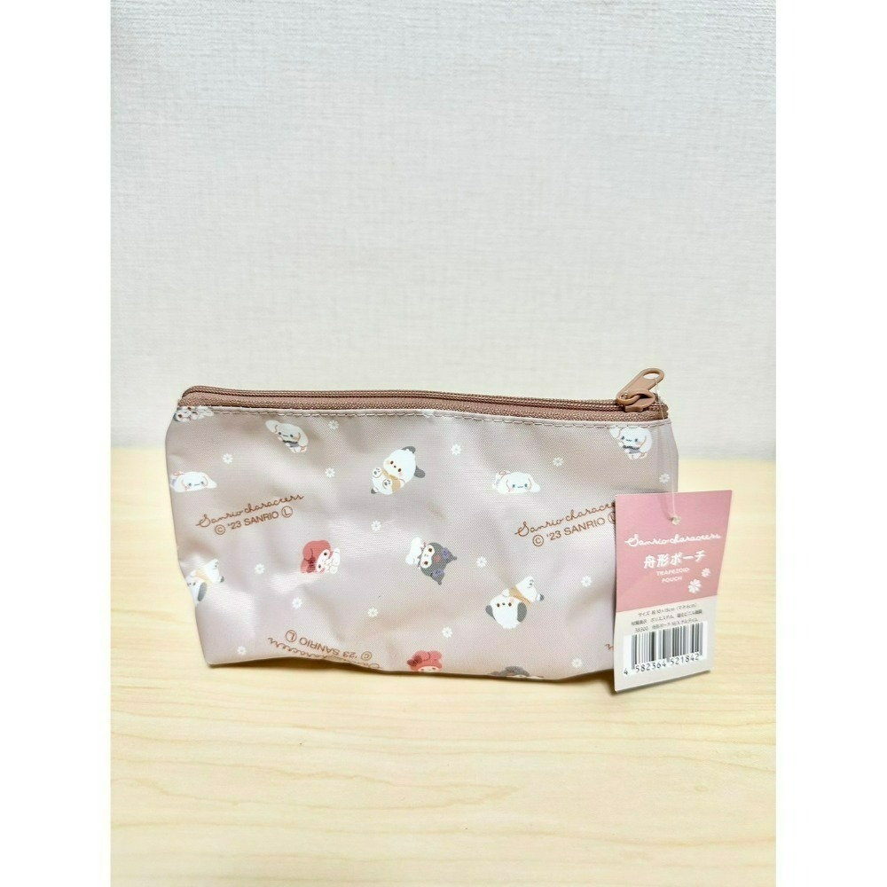 日本大創 Daiso 三麗鷗 Sanrio 化妝包 拉鍊包 拉鍊袋 收納包 防水包-規格圖6