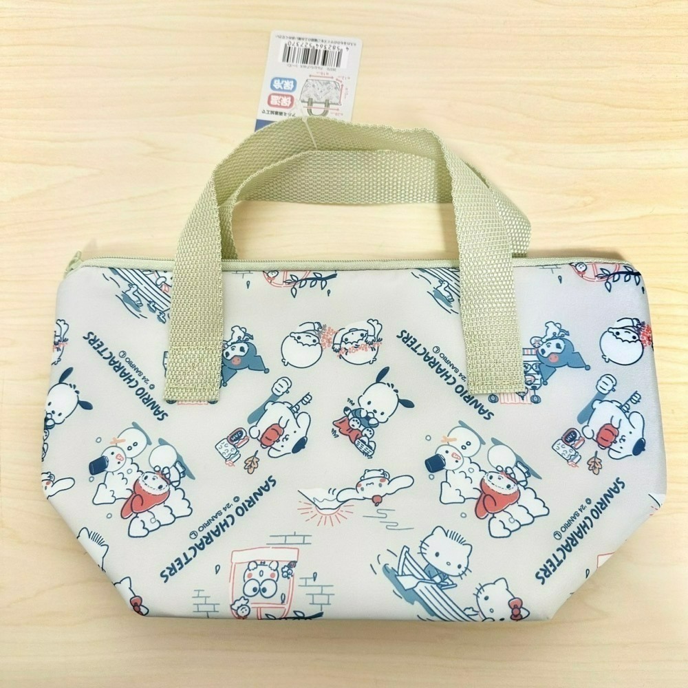 日本 百元商品 大創 Daiso Seria 三麗鷗 Sanrio 迪士尼 公主 保冷袋 保溫袋 午餐袋 便當袋-細節圖4