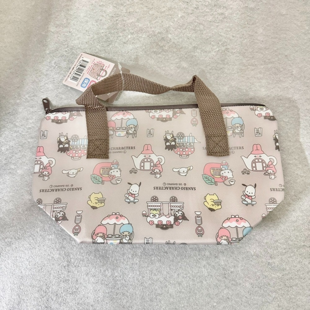 日本 百元商品 大創 Daiso Seria 三麗鷗 Sanrio 迪士尼 公主 保冷袋 保溫袋 午餐袋 便當袋-細節圖9