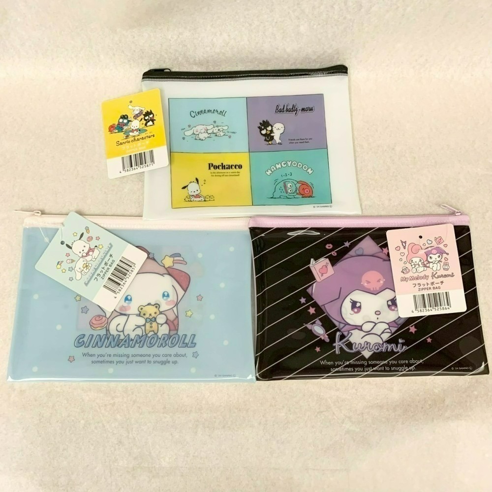 日本百元商店 Daiso 大創 Seria 三麗鷗 Sanrio 萬用拉鍊袋 透明筆袋 小物收納 大耳狗 帕恰狗 酷洛米-細節圖6