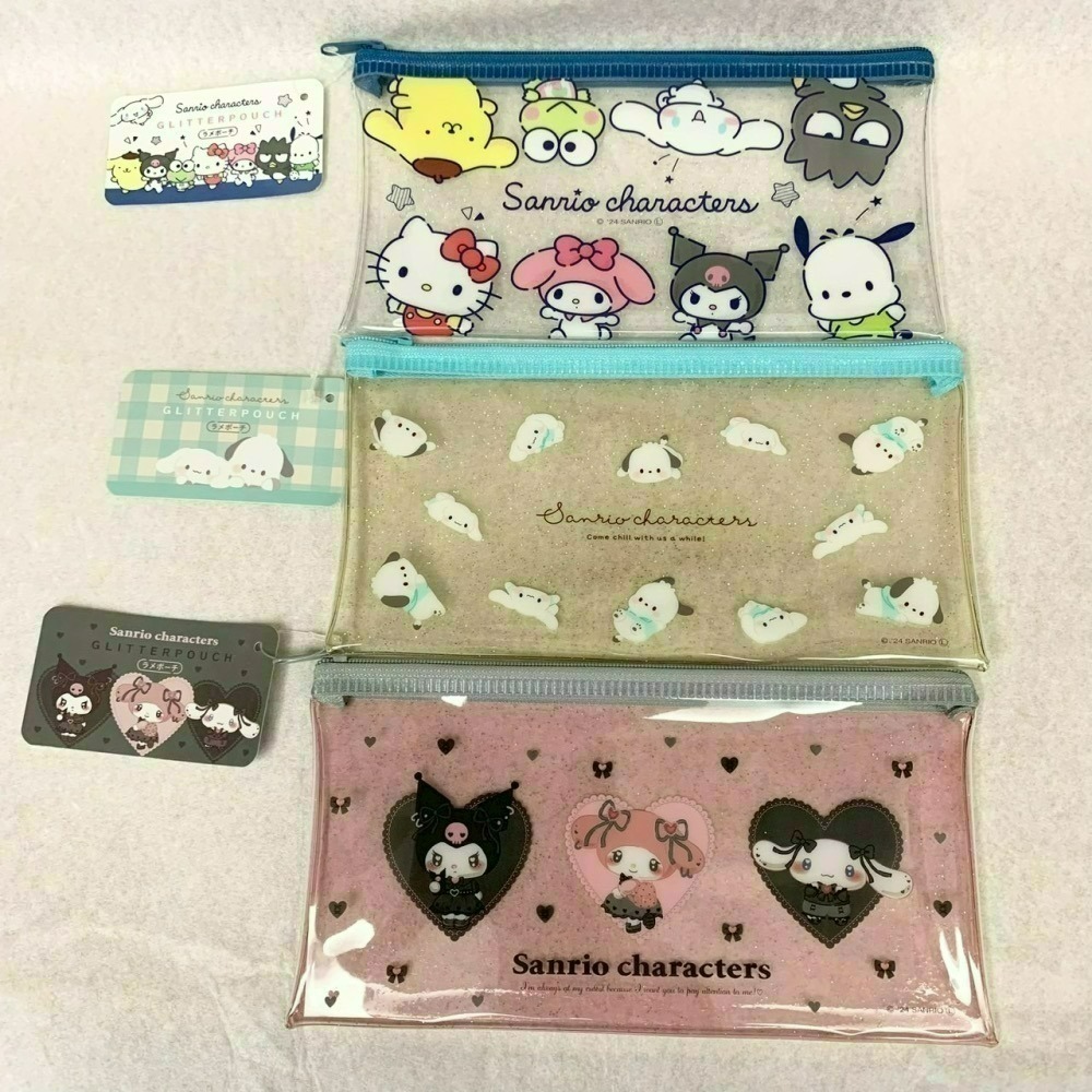 日本百元商店 Daiso 大創 Seria 三麗鷗 Sanrio 萬用拉鍊袋 透明筆袋 小物收納 大耳狗 帕恰狗 酷洛米-細節圖7