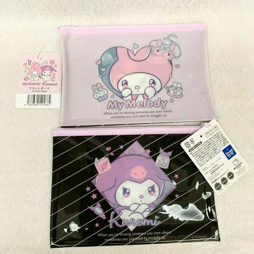 日本百元商店 Daiso 大創 Seria 三麗鷗 Sanrio 萬用拉鍊袋 透明筆袋 小物收納 大耳狗 帕恰狗 酷洛米-規格圖10