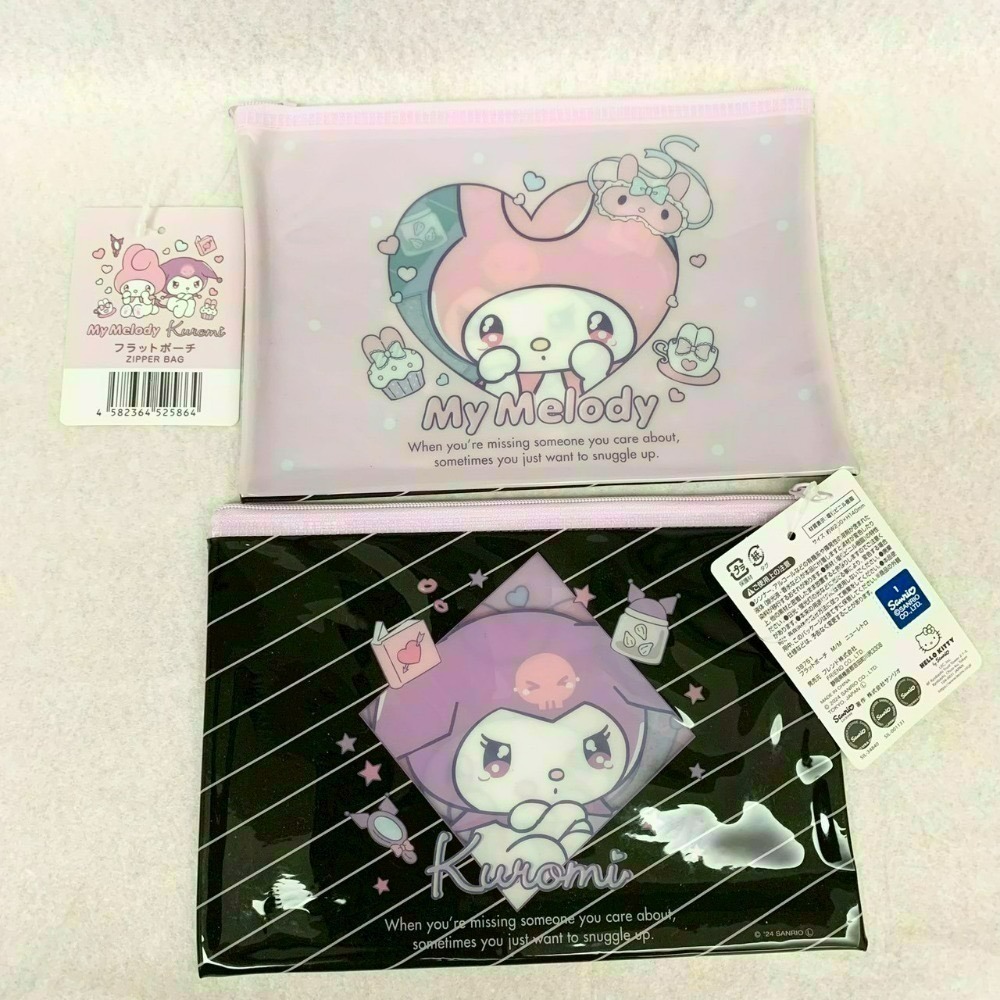 日本百元商店 Daiso 大創 Seria 三麗鷗 Sanrio 萬用拉鍊袋 透明筆袋 小物收納 大耳狗 帕恰狗 酷洛米-規格圖10