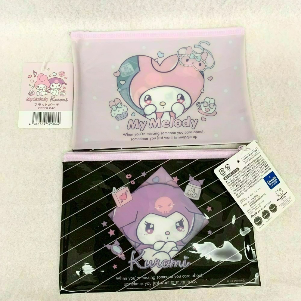 日本百元商店 Daiso 大創 Seria 三麗鷗 Sanrio 萬用拉鍊袋 透明筆袋 小物收納 大耳狗 帕恰狗 酷洛米-規格圖10