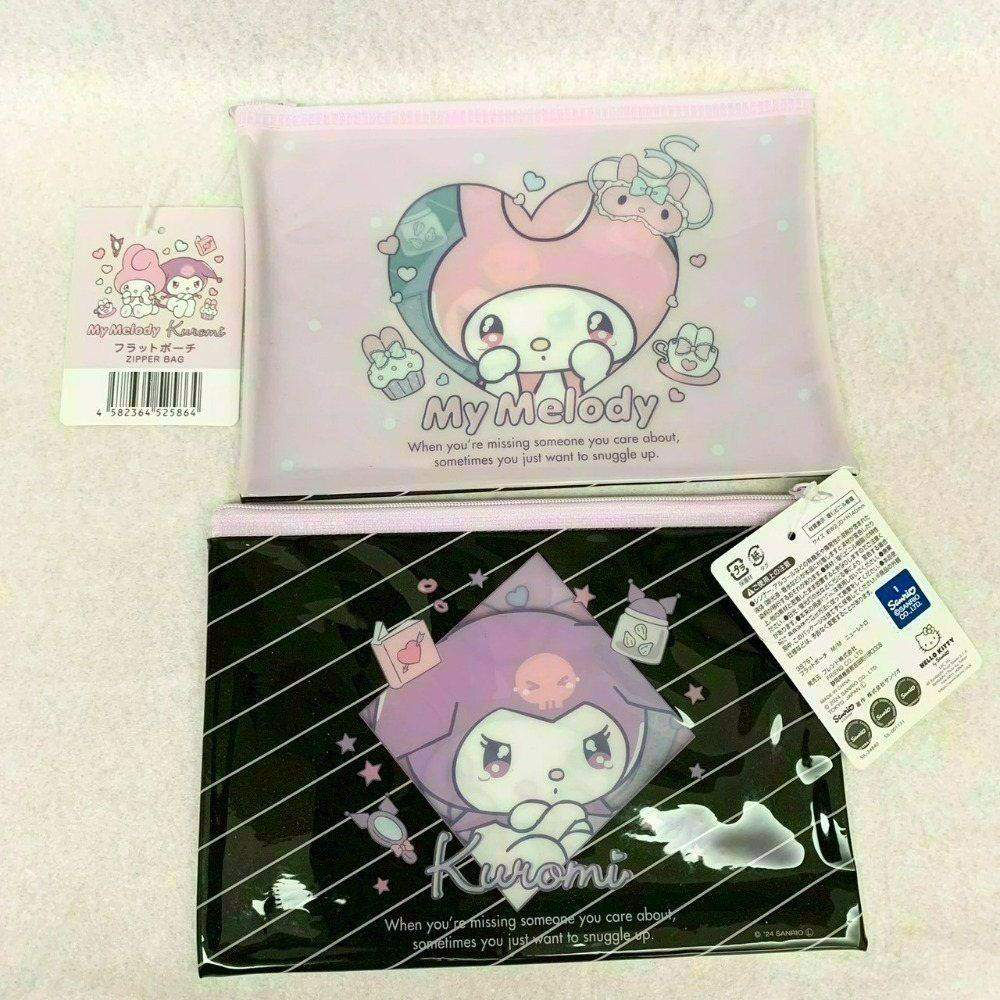 [5/10 新增款式] 日本 百元商店 大創 Seria 三麗鷗 Sanrio 萬用拉鍊袋 收納袋 小物收納 透明筆袋-規格圖10