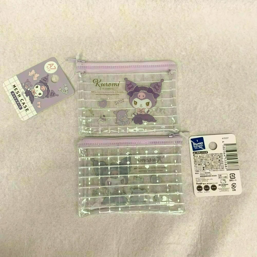 日本百元商店 Daiso 大創 Seria 三麗鷗 Sanrio 萬用拉鍊袋 透明筆袋 小物收納 大耳狗 帕恰狗 酷洛米-規格圖10