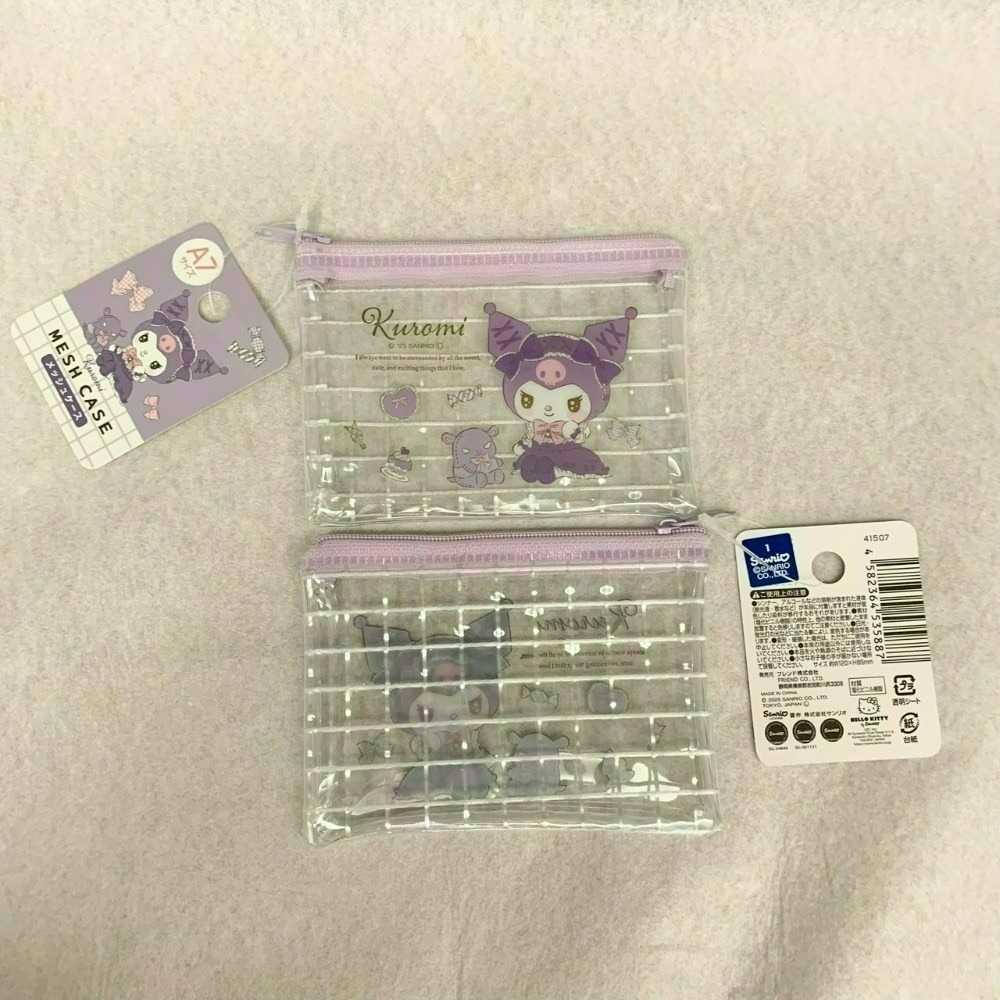 日本百元商店 Daiso 大創 Seria 三麗鷗 Sanrio 萬用拉鍊袋 透明筆袋 小物收納 大耳狗 帕恰狗 酷洛米-規格圖10