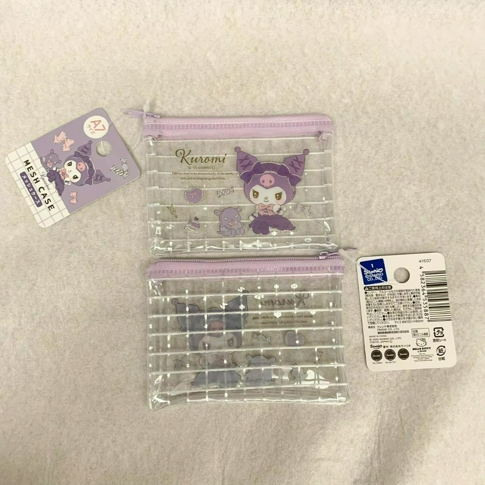 日本百元商店 Daiso 大創 Seria 三麗鷗 Sanrio 萬用拉鍊袋 透明筆袋 小物收納 大耳狗 帕恰狗 酷洛米-規格圖10