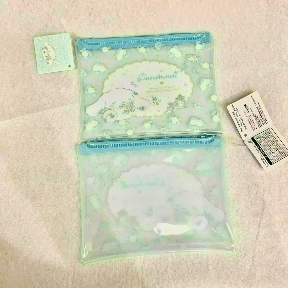 [9/7新增款式] 日本 百元商店 大創 Seria 三麗鷗 Sanrio 萬用拉鍊袋 收納袋 小物收納 透明筆袋-規格圖11