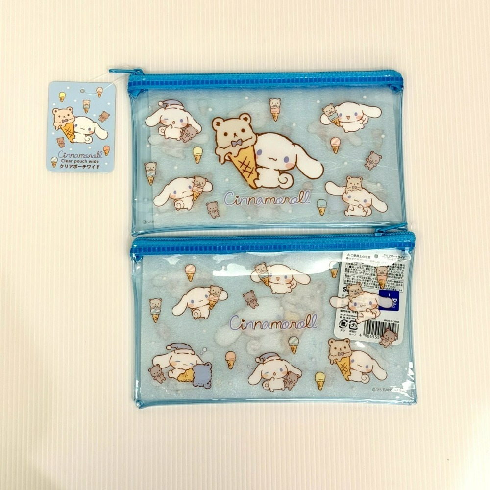 [6/20 新增款式] 日本 百元商店 大創 Seria 三麗鷗 Sanrio 萬用拉鍊袋 收納袋 小物收納 透明筆袋-規格圖11