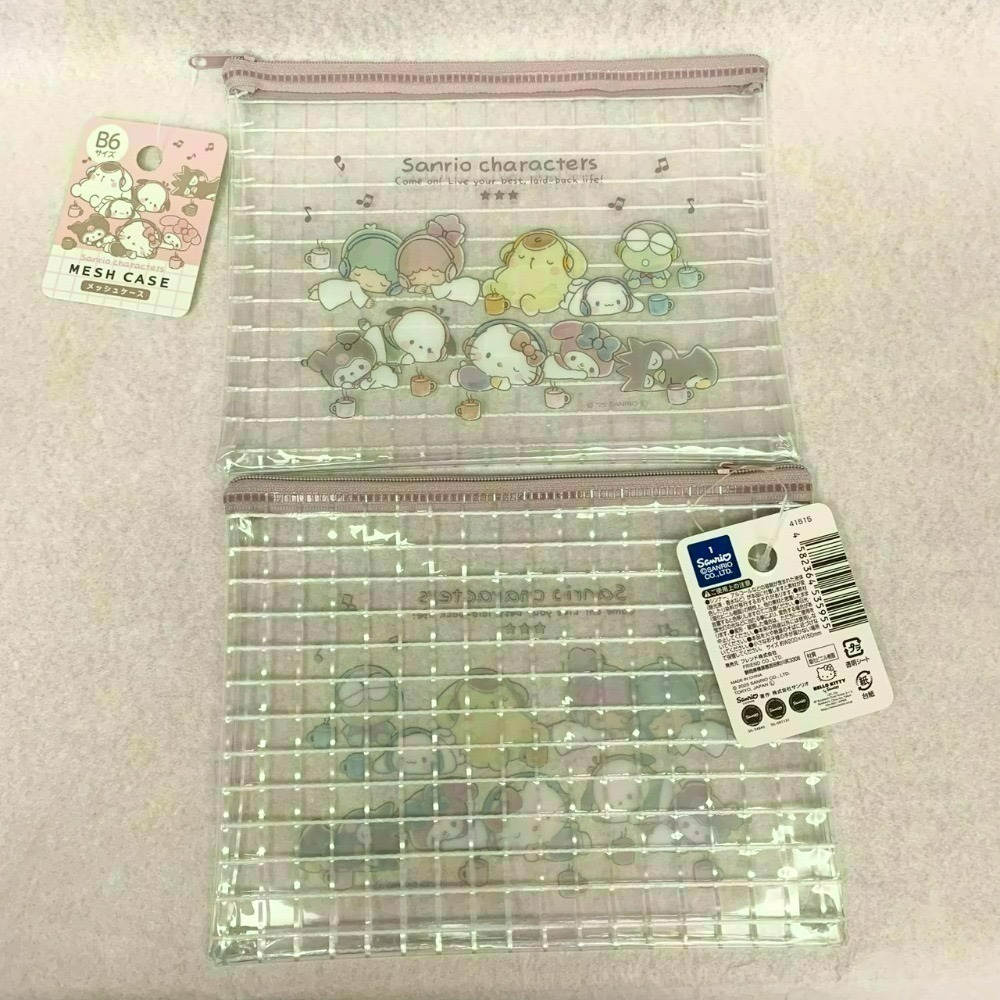 [5/10 新增款式] 日本 百元商店 大創 Seria 三麗鷗 Sanrio 萬用拉鍊袋 收納袋 小物收納 透明筆袋-規格圖10