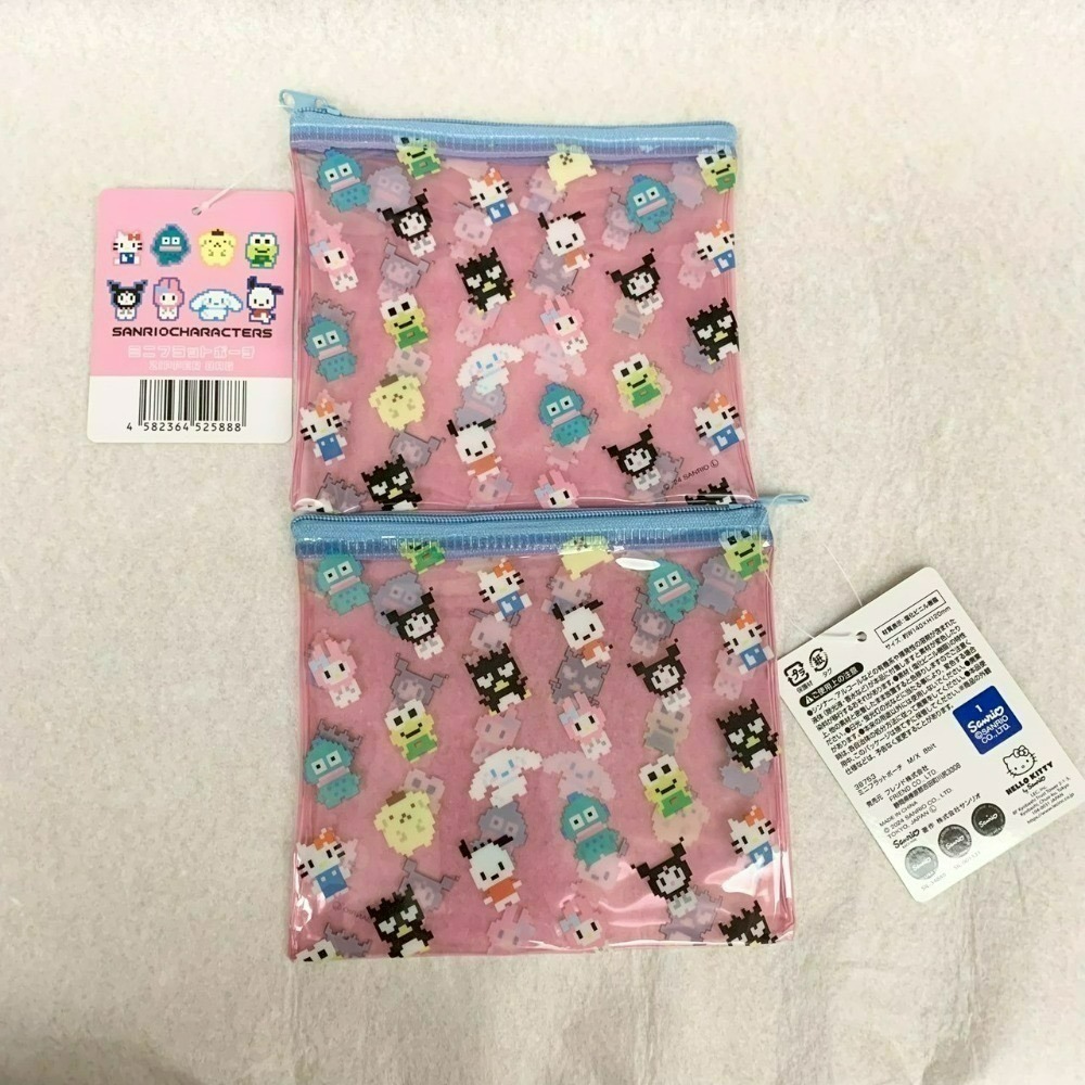 日本百元商店 Daiso 大創 Seria 三麗鷗 Sanrio 萬用拉鍊袋 透明筆袋 小物收納 大耳狗 帕恰狗 酷洛米-規格圖10