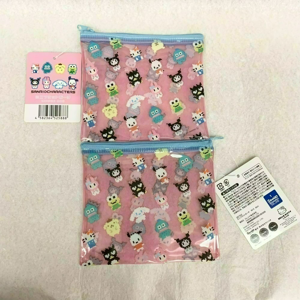 日本百元商店 Daiso 大創 Seria 三麗鷗 Sanrio 萬用拉鍊袋 透明筆袋 小物收納 大耳狗 帕恰狗 酷洛米-規格圖10