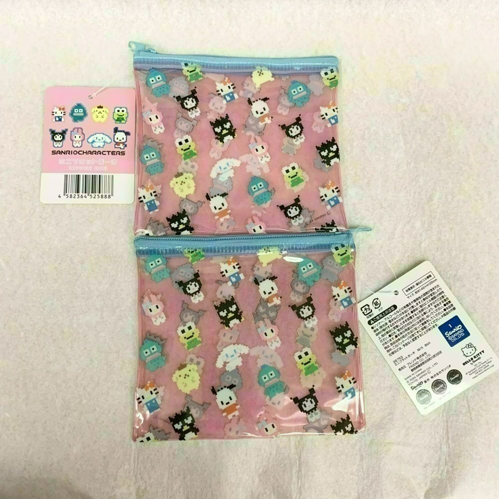 [5/10 新增款式] 日本 百元商店 大創 Seria 三麗鷗 Sanrio 萬用拉鍊袋 收納袋 小物收納 透明筆袋-規格圖10