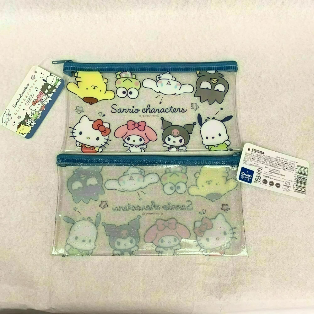 [5/10 新增款式] 日本 百元商店 大創 Seria 三麗鷗 Sanrio 萬用拉鍊袋 收納袋 小物收納 透明筆袋-規格圖10