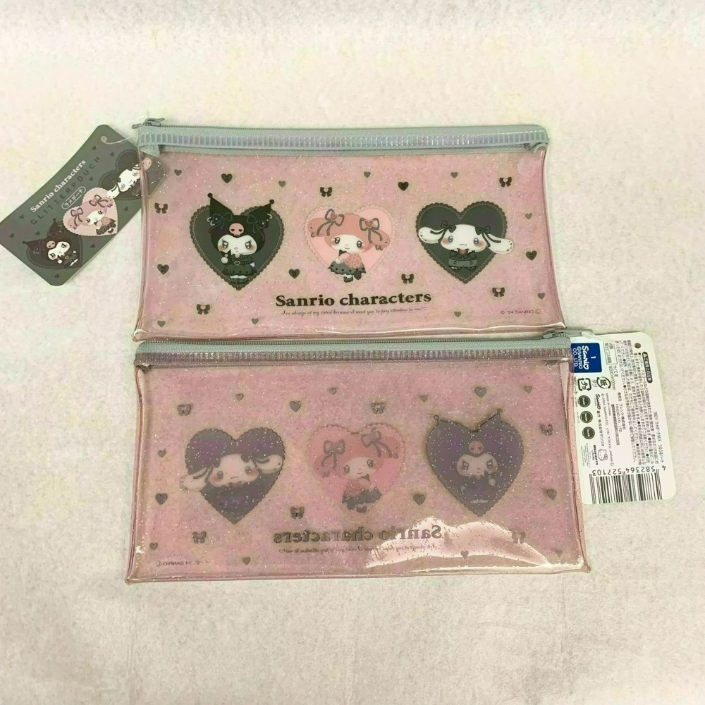日本百元商店 Daiso 大創 Seria 三麗鷗 Sanrio 萬用拉鍊袋 透明筆袋 小物收納 大耳狗 帕恰狗 酷洛米-規格圖10