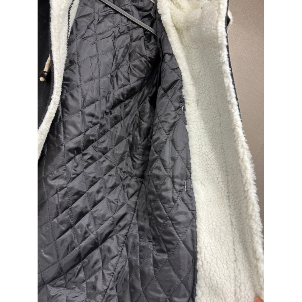 <二手> 韓版連帽外套 大衣外套 size F-細節圖2