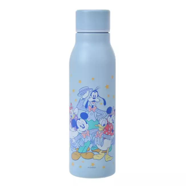 日本 Disney store 迪士尼商店 米奇與好朋友們 不鏽鋼水壺 500ml 寶寶藍-細節圖6