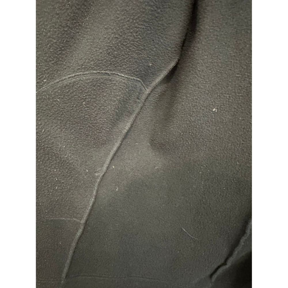 <二手> 無印良品 MUJI 黑色連帽大衣 size XS-S-細節圖5