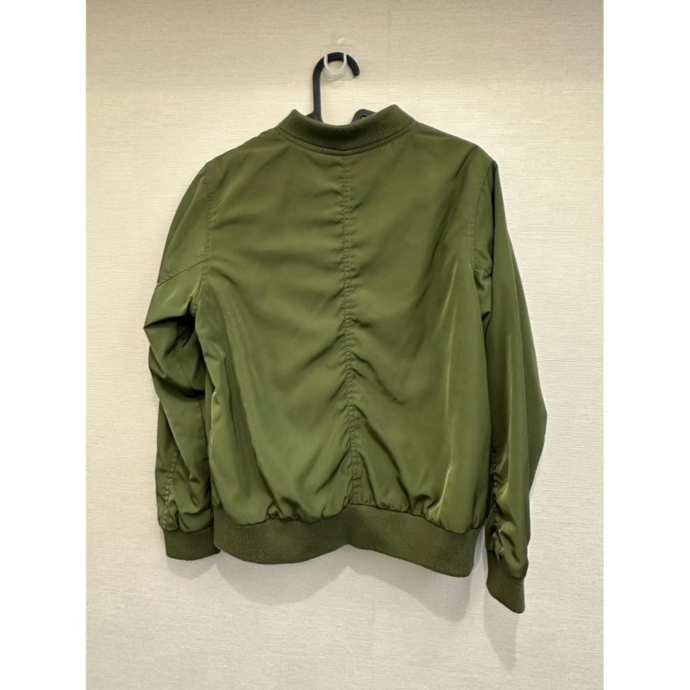 <二手> OLIVE des OLIVE 軍綠飛行員外套 size F-細節圖2