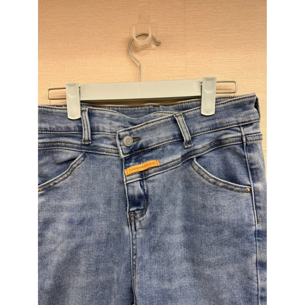 <二手> 正韓 Comme tu veux 造型褲頭牛仔褲 size L-細節圖5