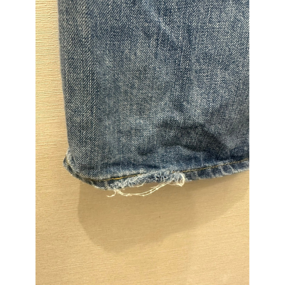 <二手> 男款 Banana Republic 刷白直筒牛仔褲 size 36*32-細節圖3