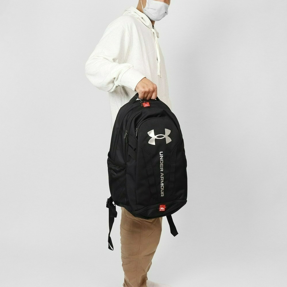 美國 UA 安德瑪 Under Armour Hustle 5.0 後背包 黑色 迷彩 動物-細節圖9