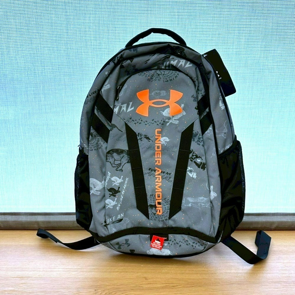 美國 UA 安德瑪 Under Armour Hustle 5.0 後背包 黑色 迷彩 動物-規格圖11