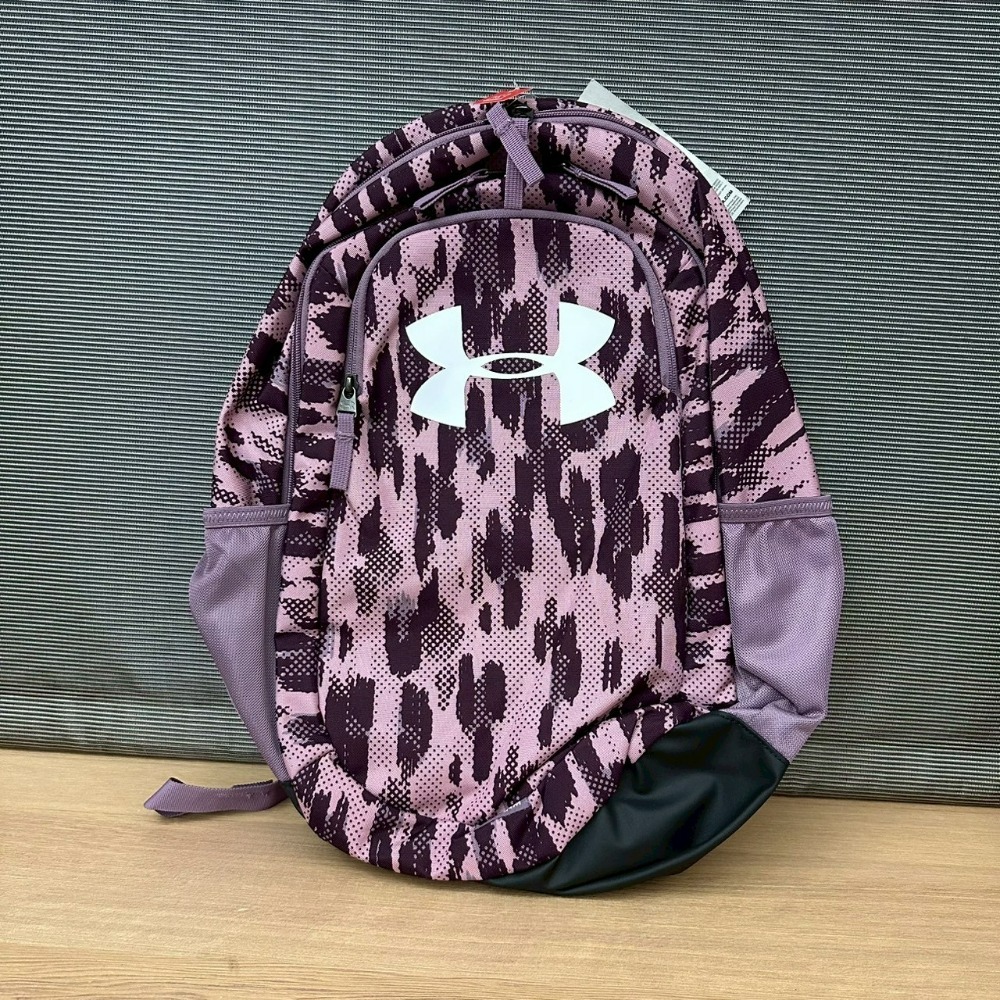 美國 UA 安德瑪 Under Armour Scrimmage 2.0 後背包 紫 灰-規格圖11
