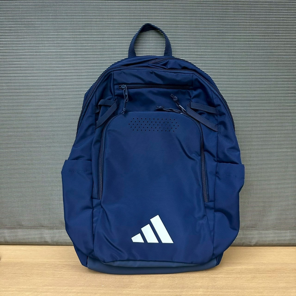 美國 adidas Defender 5 後背包 深藍 海軍藍-細節圖3