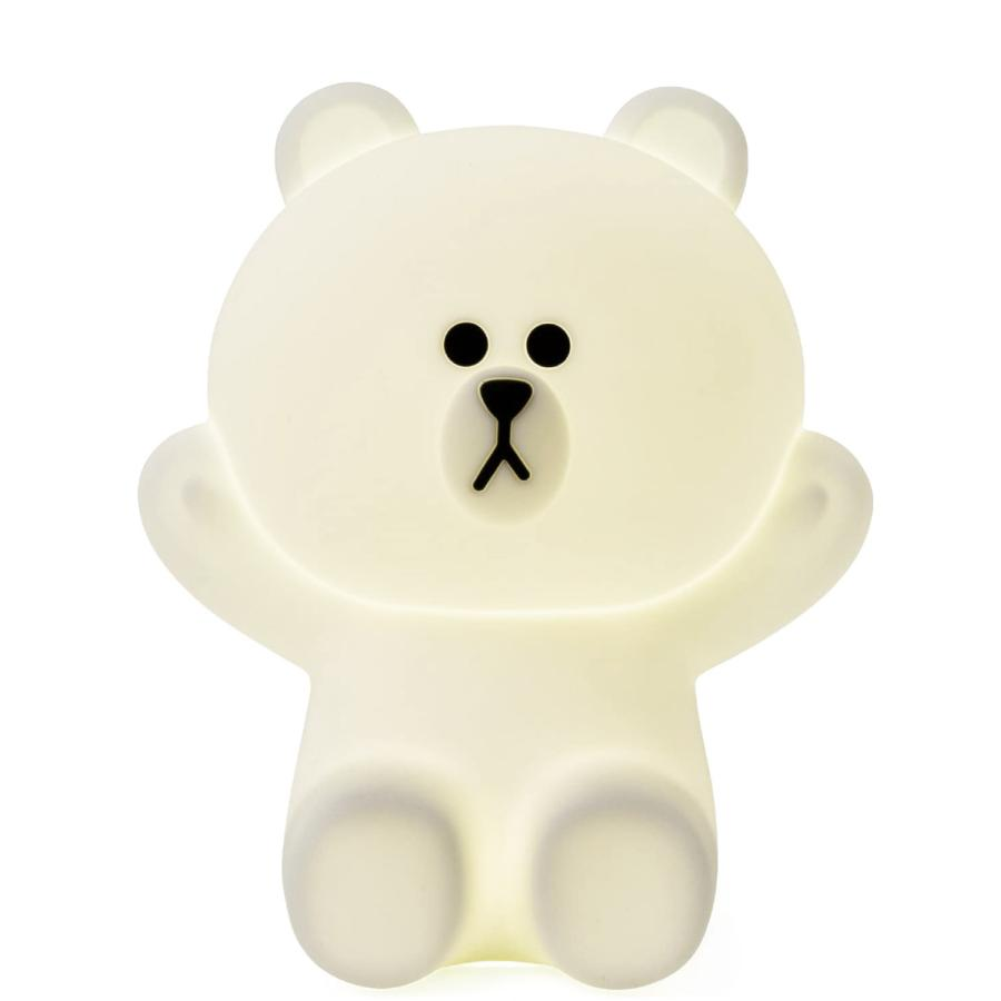 LINE FRIENDS HUG ME 充電式 拍拍燈 LED燈 公仔燈 檯燈 熊大 兔兔-細節圖4