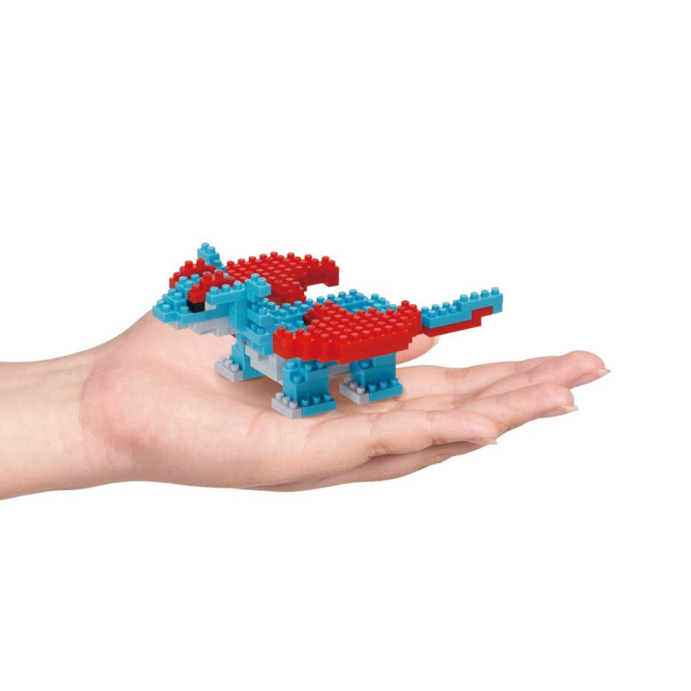 日本 KAWADA 河田積木 nanoblock 迷你積木 寶可夢 Pokemon 暴飛龍 210PCS NBPM100-細節圖5
