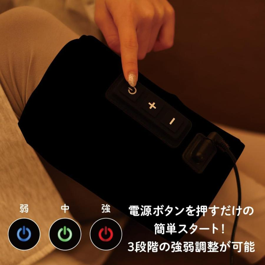 日本 DOSHISHA 超級大猩猩一把抓 高強度 小腿按摩器 (單腳款) 腿部護理 三段式調節 黑色-細節圖5