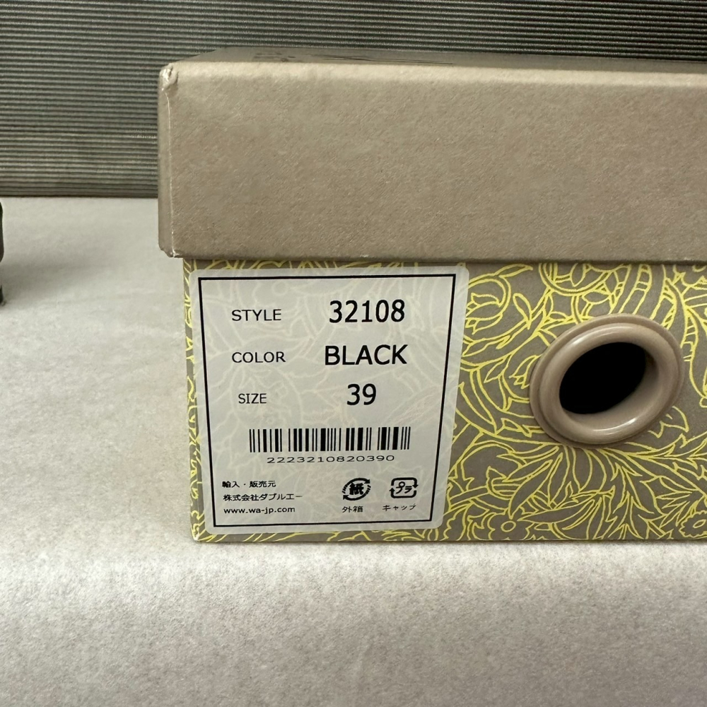 [size 39] ORiental TRaffic 不對稱剪裁穆勒鞋 2way斜口金屬跟低跟鞋 黑色-細節圖10