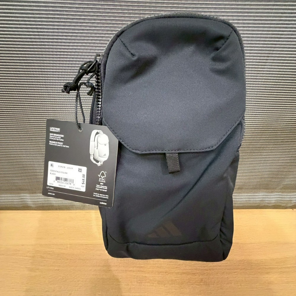 美國 adidas Essentials 3 斜背包 肩背包 胸包 多色-規格圖11