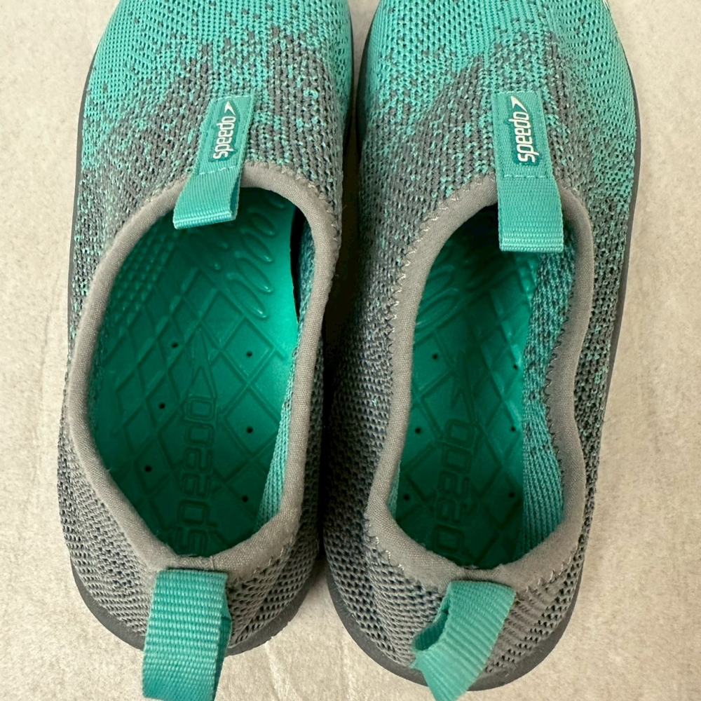 [微瑕] Speedo 海灘鞋 溯溪鞋 泳池鞋 水陸兩用鞋 游泳鞋 水陸鞋 防滑水鞋 女7/8碼 男7/9碼-細節圖2