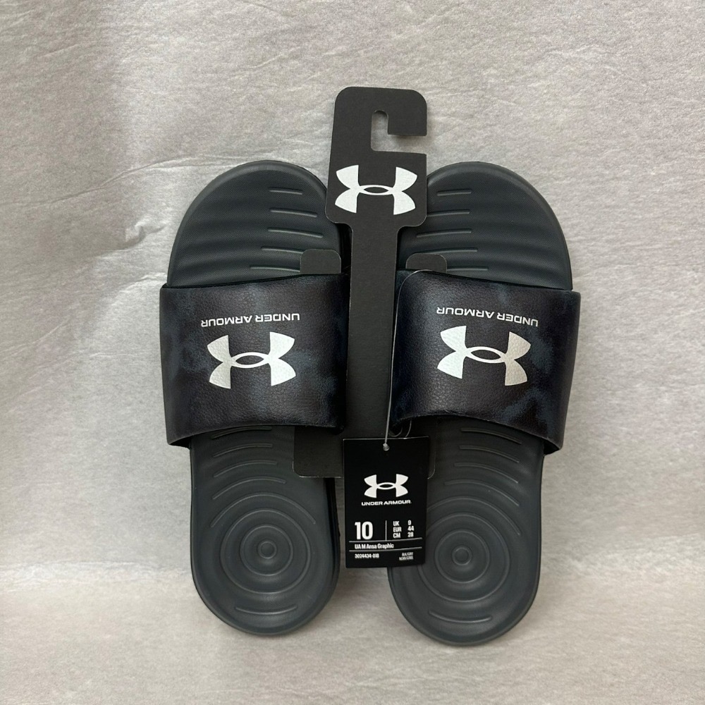美國 UA 安德瑪 Under Armour 拖鞋 運動拖鞋 男女適用 EVA拖鞋 Ansa Graphic/Ansa-規格圖11