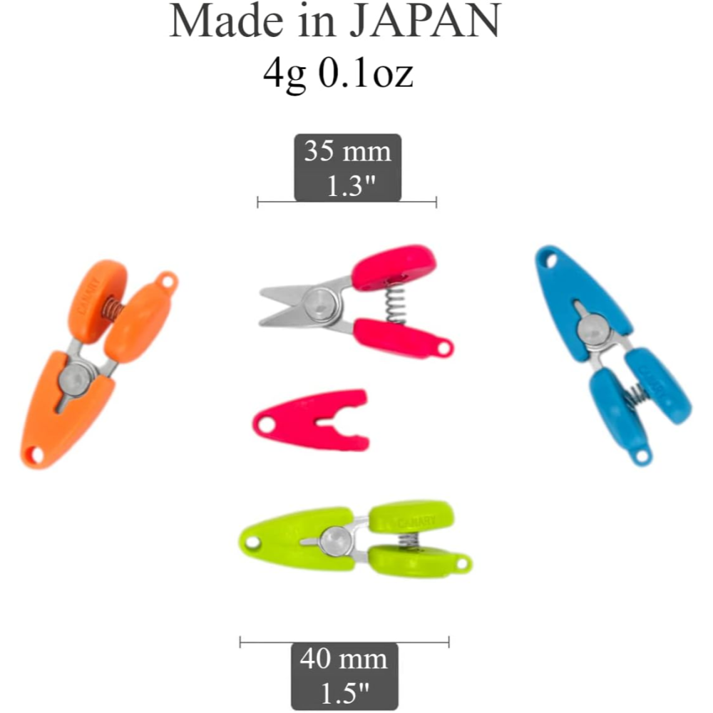 日本 CANARY 超迷你剪刀 綠-細節圖4
