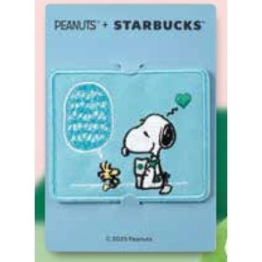 星巴克 Starbucks x PEANUTS 史努比布章 JOE KIND SNOOPY布章-細節圖3