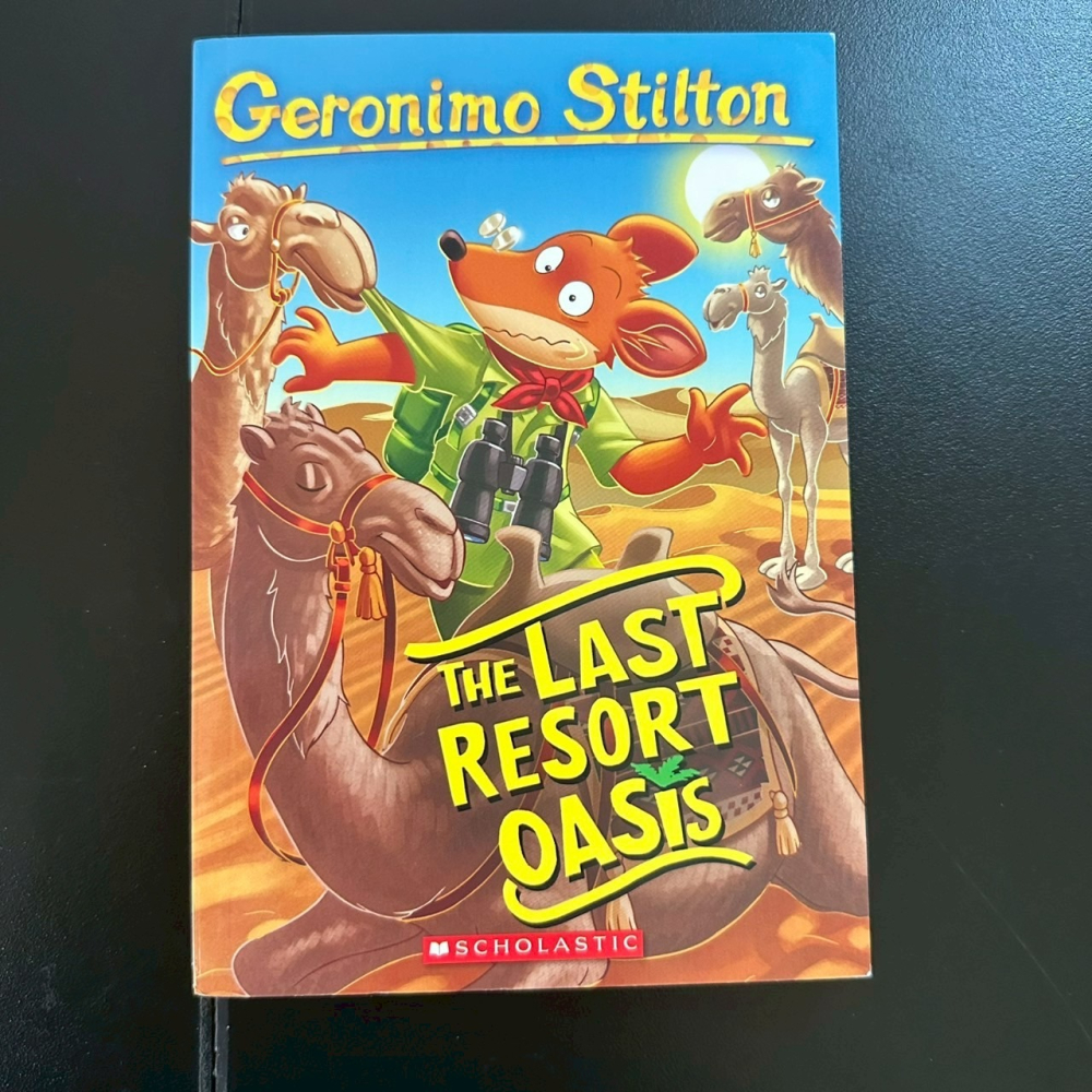 <二手 兩本合售> Geronimo Stilton 老鼠記者 英文讀物-細節圖2