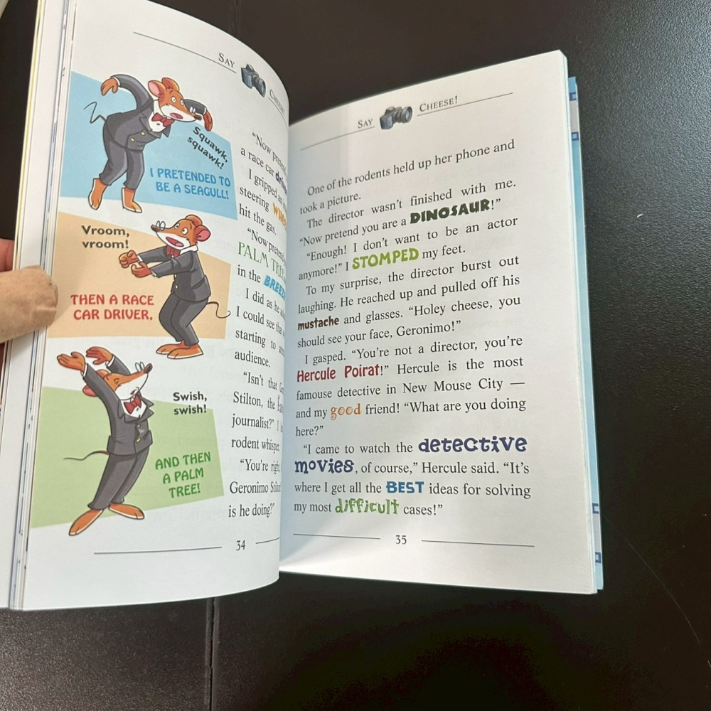 <二手 兩本合售> Geronimo Stilton 老鼠記者 英文讀物-細節圖10