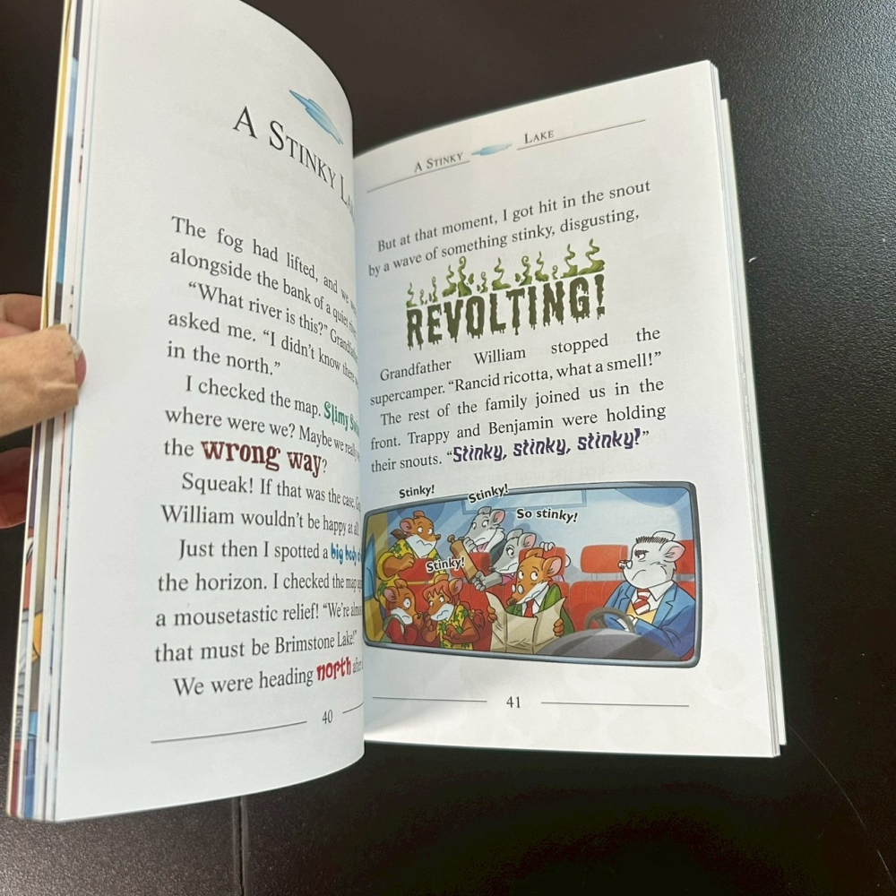<二手 兩本合售> Geronimo Stilton 老鼠記者 英文讀物-細節圖11