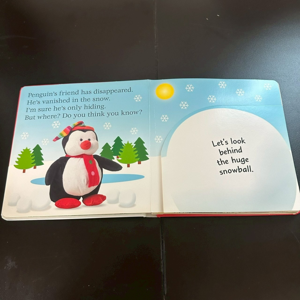 <二手> DK Christmas Pop-Up Peekaboo! 躲貓貓 翻頁立體書 翻翻書-細節圖3