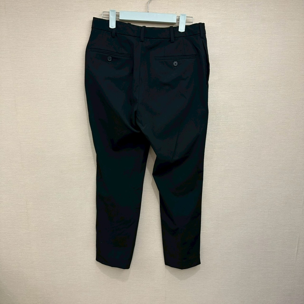 <二手> Uniqlo 男款 EZY 黑色正裝褲 size S 425149-細節圖6